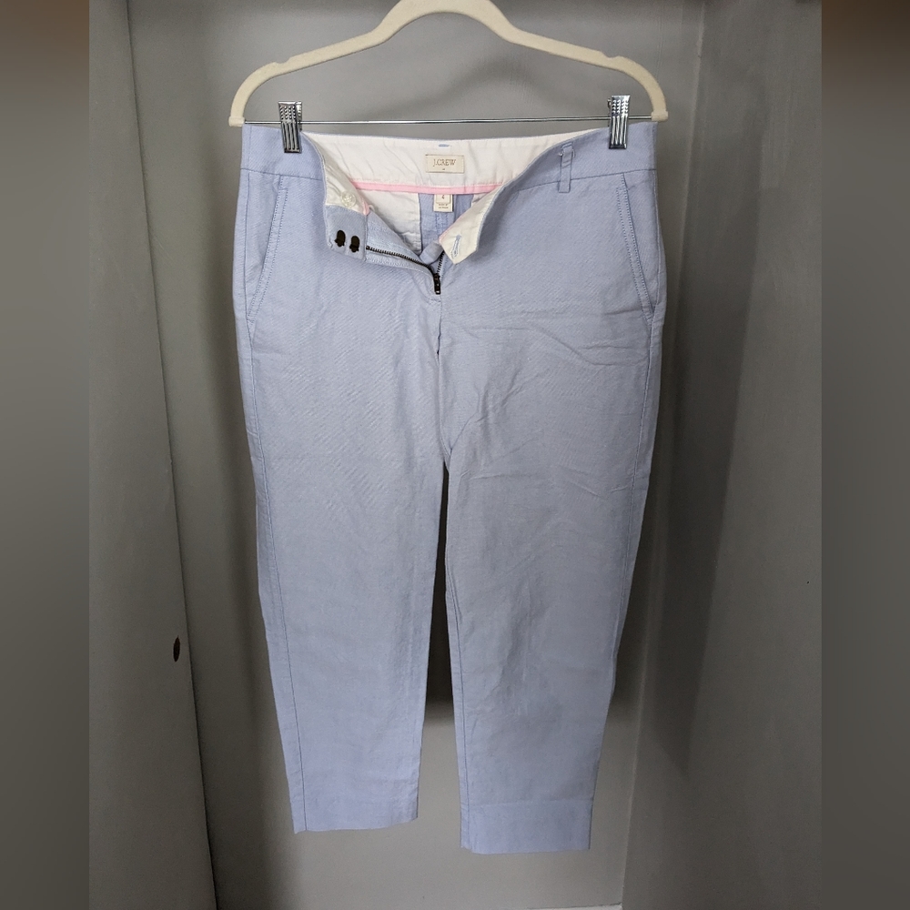 Light Blue Capri J. Crew Pants- Size 4